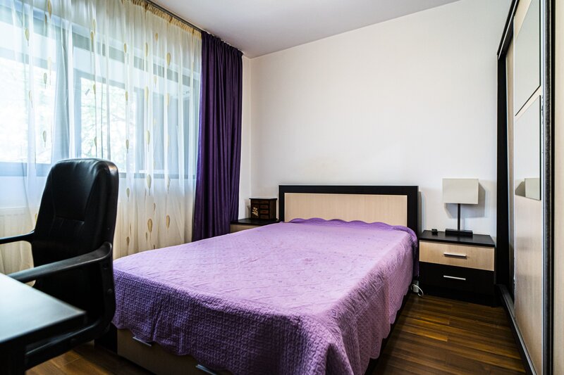 Lujerului, 2 camere, etaj 4, 54 mp, mobilat- utilat, loc de parcare inclus